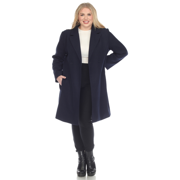 Plus Size Classic Walker Coat - Picture 1 of 5